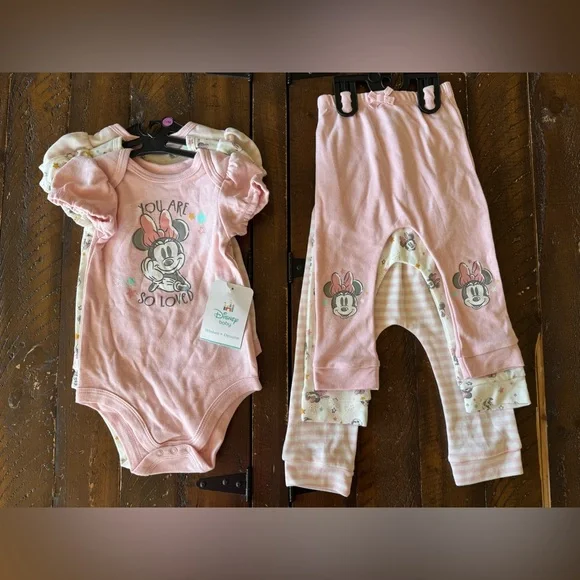 Disney Minnie Outfit Bundle (3 outfits) 12 months - Picture 1 of 5